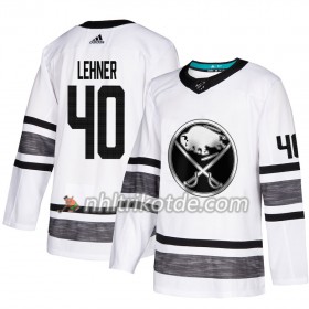Buffalo Sabres Trikot Robin Lehner 40 2019 All-Star Adidas Weiß Authentic - Herren